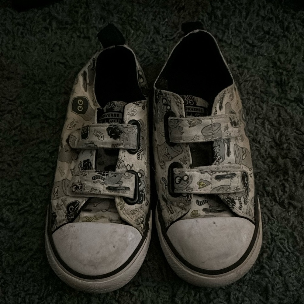 Velcro toddler boy converse shoes